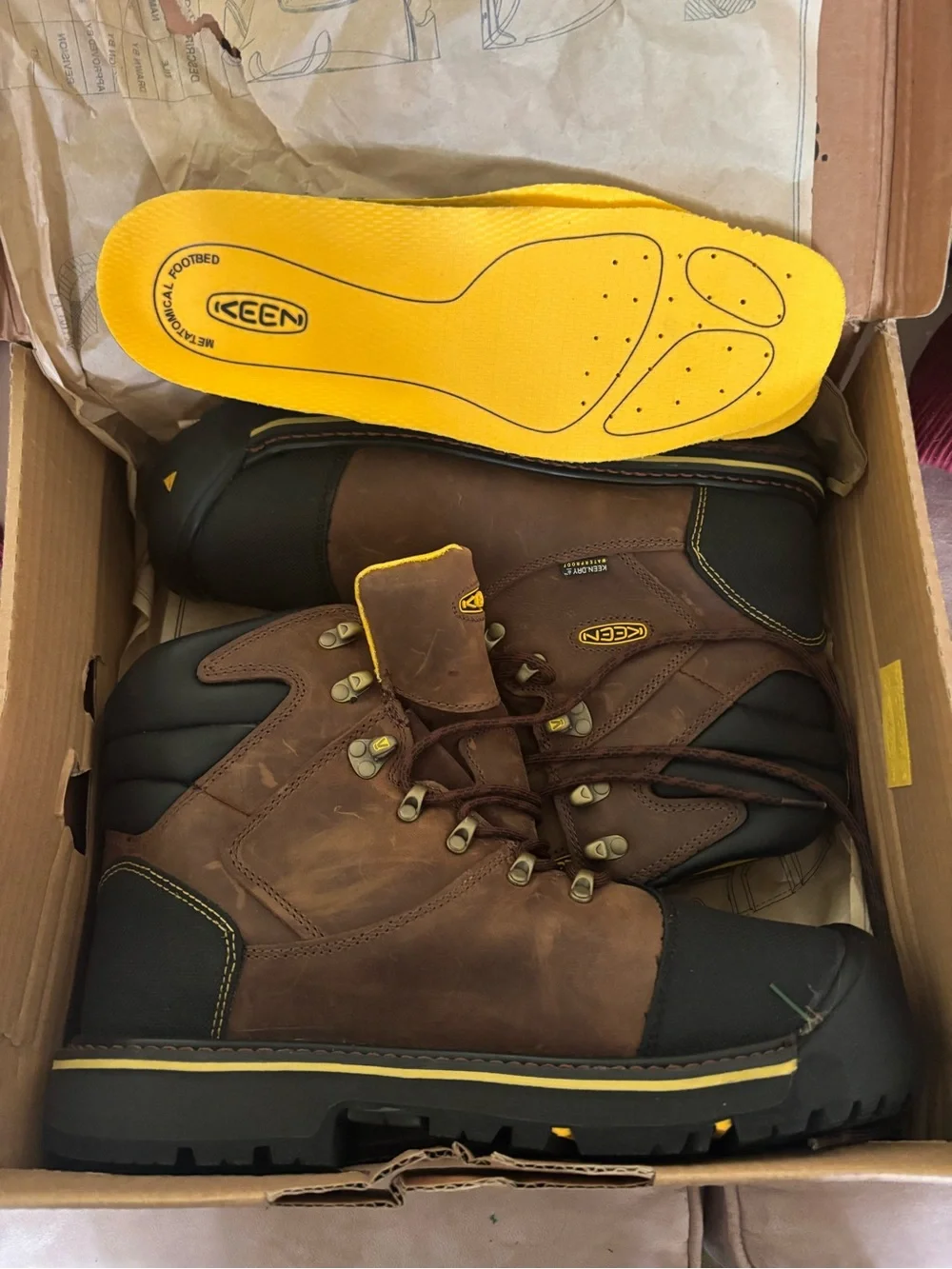 Keen Utility Milwaukee Steel Toe Boots 13D(New)